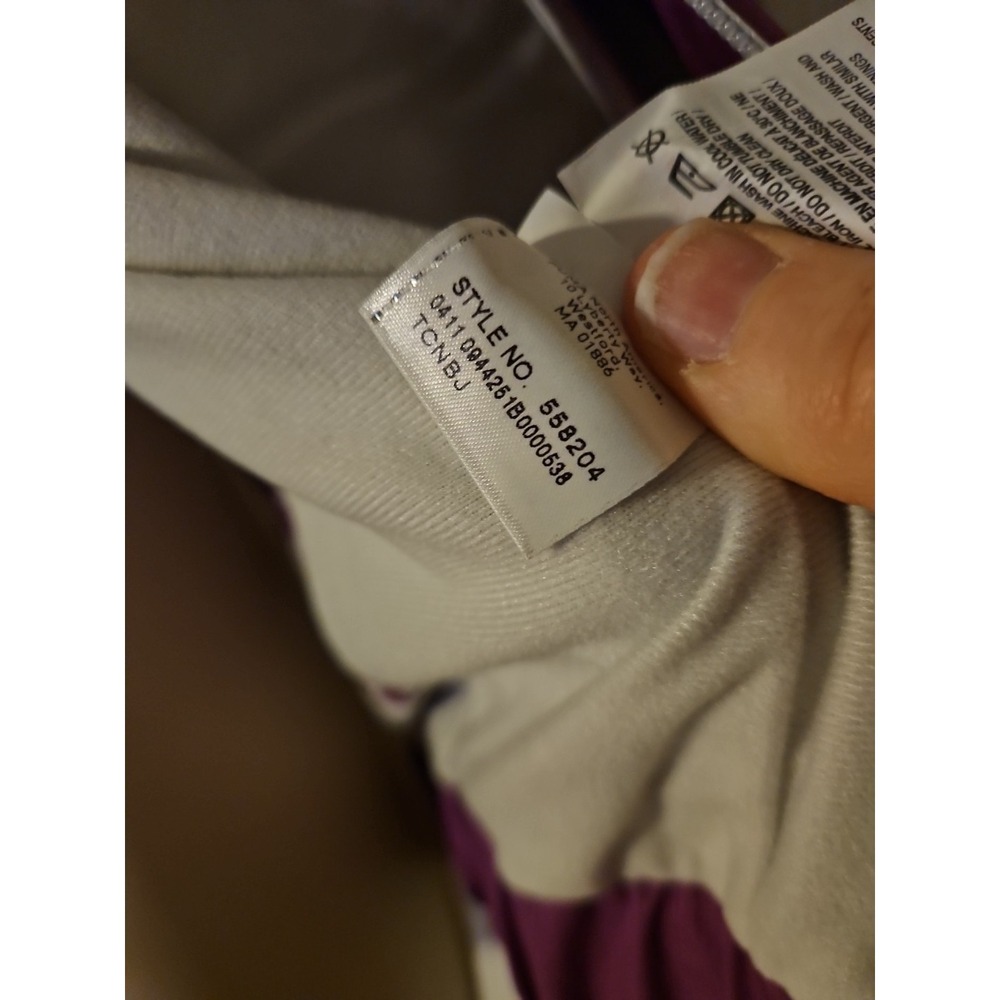 NEW PUMA Horizon Purple Sport Performance Zip Up Hoodie Jacket Waterproof Size M - Picture 9 of 14